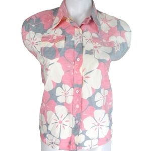 Jil Sander Floral Button Down Shirt